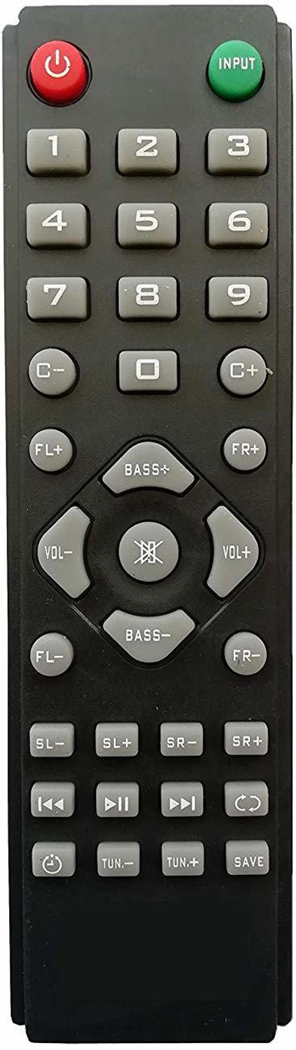 Lipiworld Home Theater System Remote Control Compatible For Zebronics 12 Zebronics Remote Controller 1