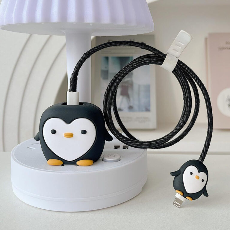 Sonvi Silicone Press Stud Headphone Case For Apple Charger 5