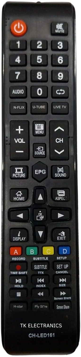 Tk Electranics Assemble Led/Lcd Smart Tv China Remote Controller 15