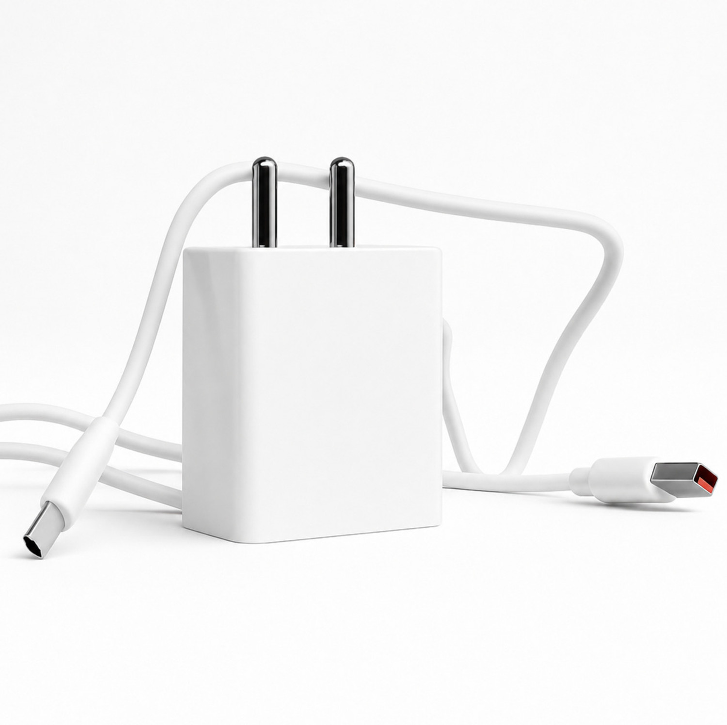 Clat 33 W Supervooc 6 A Wall Charger For Mobile With Detachable Cable 1