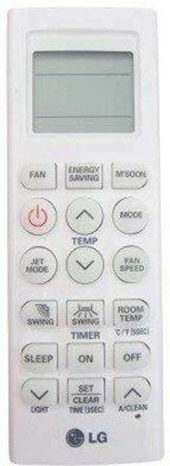 Mumax Compatible For Ac 129 Remote Controller(Cream) (Pack Of 1) Lg Remote Controller 11