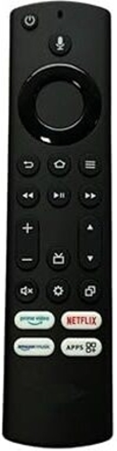 Araize Enterprises Amazon Basic Voice Rmeote Compatible For Amazon Basics Smart Tv Lcd/Led Remote With Voice Command Amazon, Amazon Basic Remote Controller 1