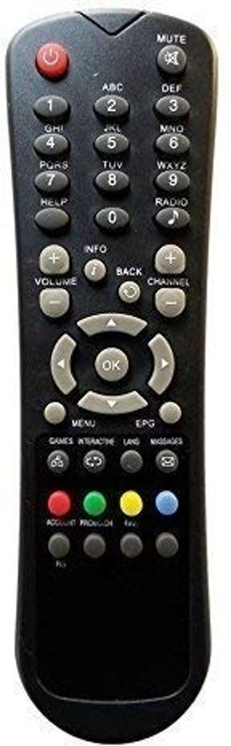 V3Deals Pro Compatible Set-Top Box Remote | Free 2 Cell(Battery) Hathway Remote Controller 1