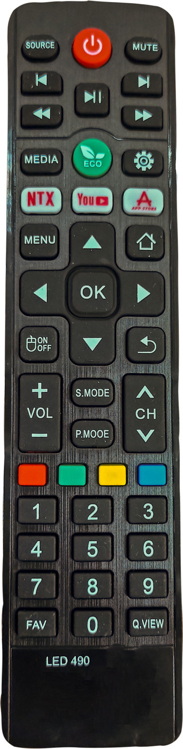 Ehop Compatible Remote Control For Tv With Youtube Netflix Buttons Vise Smart Remote Controller 27