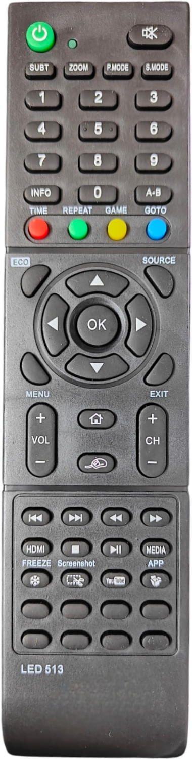 Ehop Compatible Tv Remote Control For Assembled/Unbranded Smart Tv Unbranded Remote Controller 1