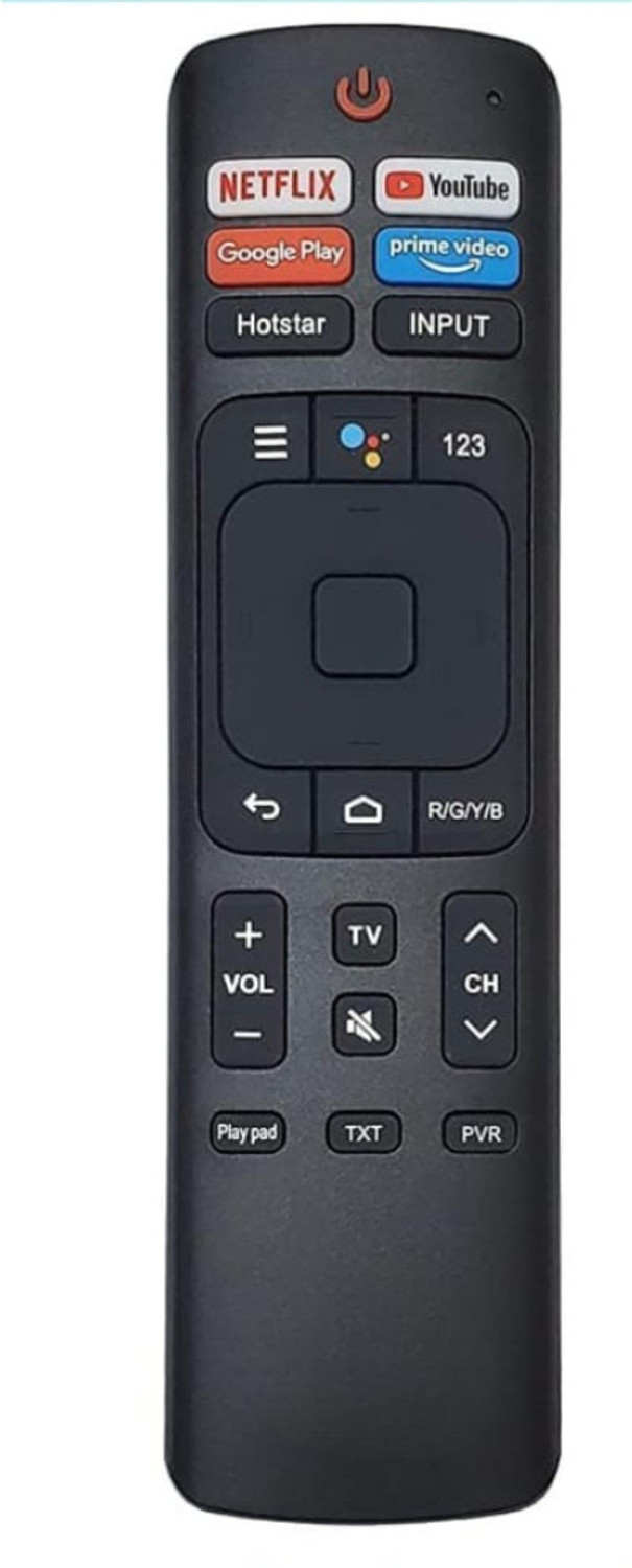 Jdam Hisense Led Tv Compatible With Hisense Tv Remote Control For Smart Android 4K Led Uhd Tv Replacement For Original Erf3R69H Model | No Voice Command, No Google Assistant Remote Controller 1