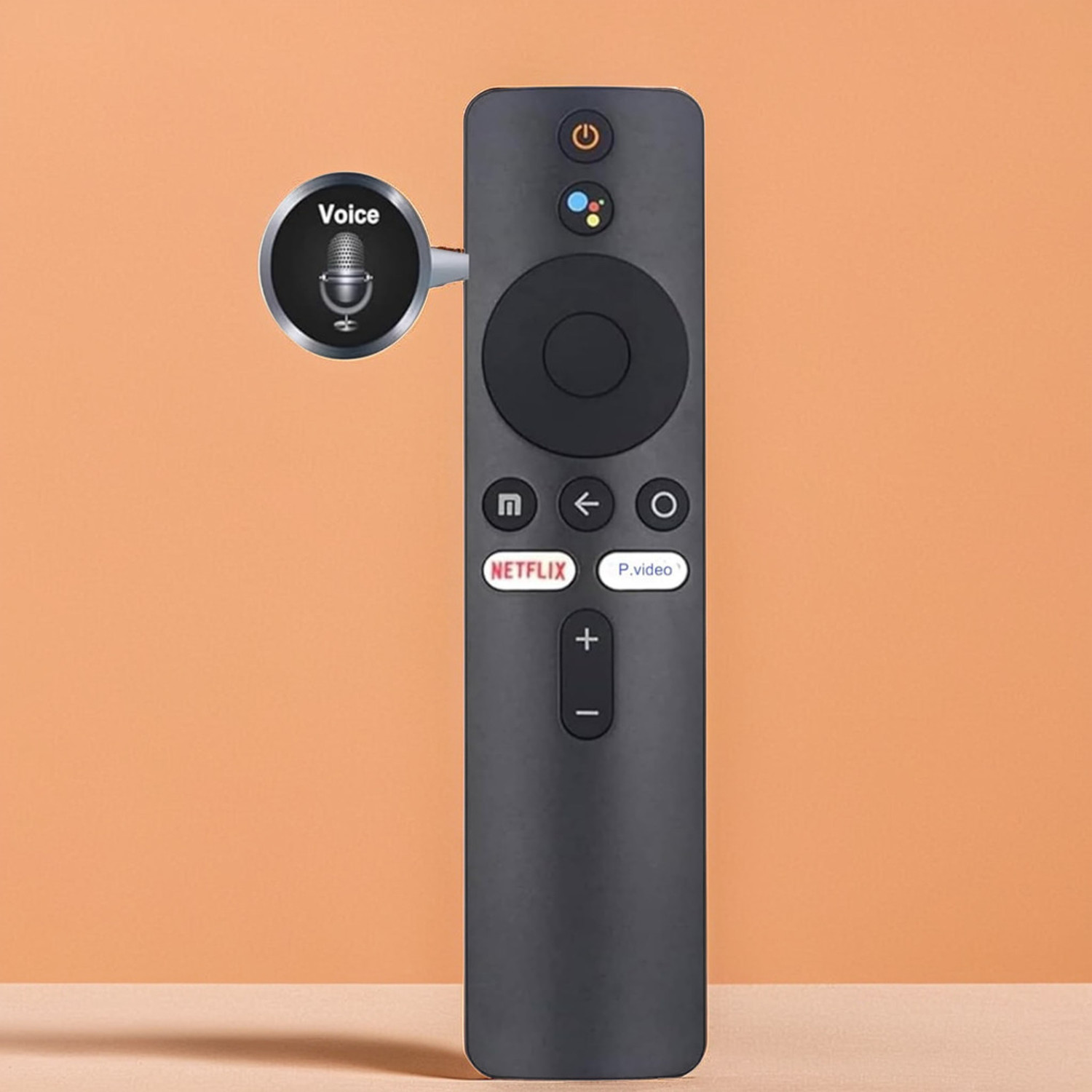Shivish Mi Bluetooth Voice Assistant Remote Control Compatible With M I Xiaomi Redmi Smart 4A Android Led Lcd Tv Remote Control Mi Remote Controller 1