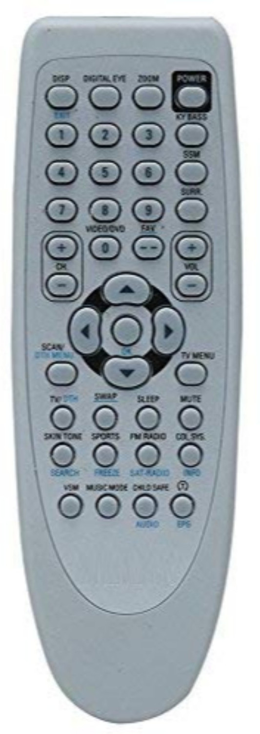 Ehop Compatible With Tv Remote Model: Rc 115/D Onida Remote Controller 45