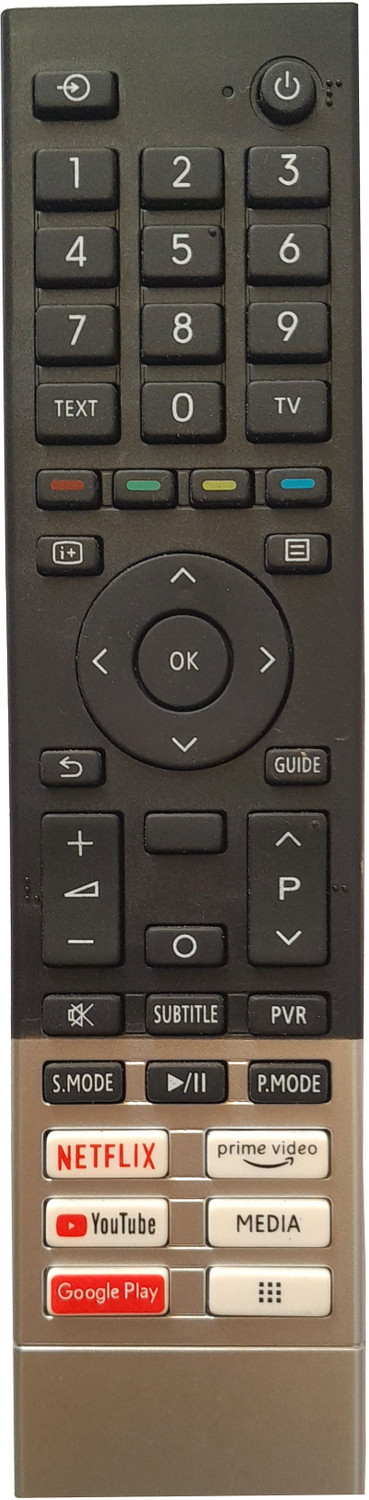 Lipiworld Ct-95024 Led Smart Tv Remote Control (Without Voice Function) (Old Remote Exactly Same Remote Will Only Work) Compatible For Toshiba Tv Remote Controller 1