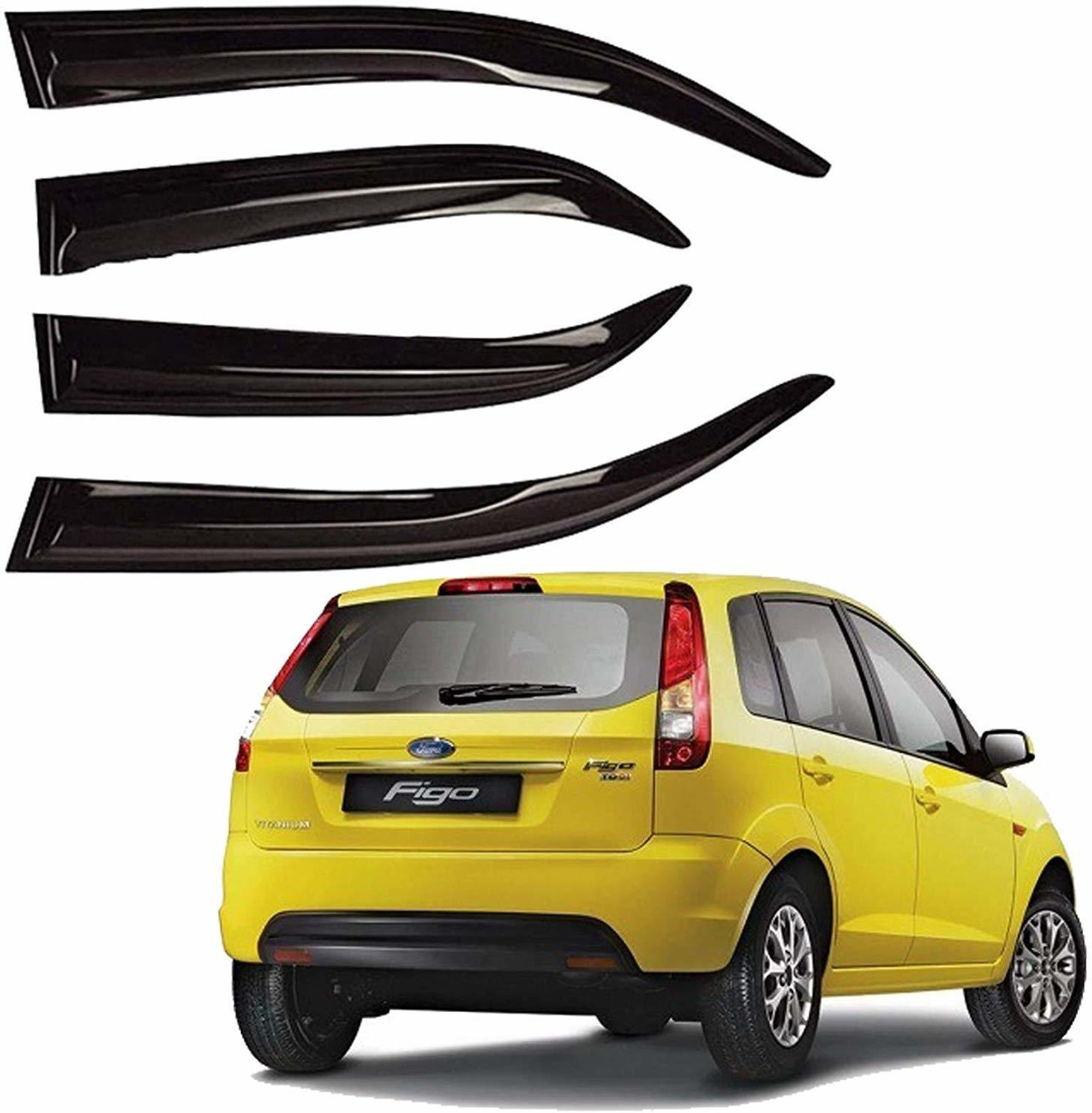 Under Auto For Non-Convertibles Front, Rear Wind Deflector 1