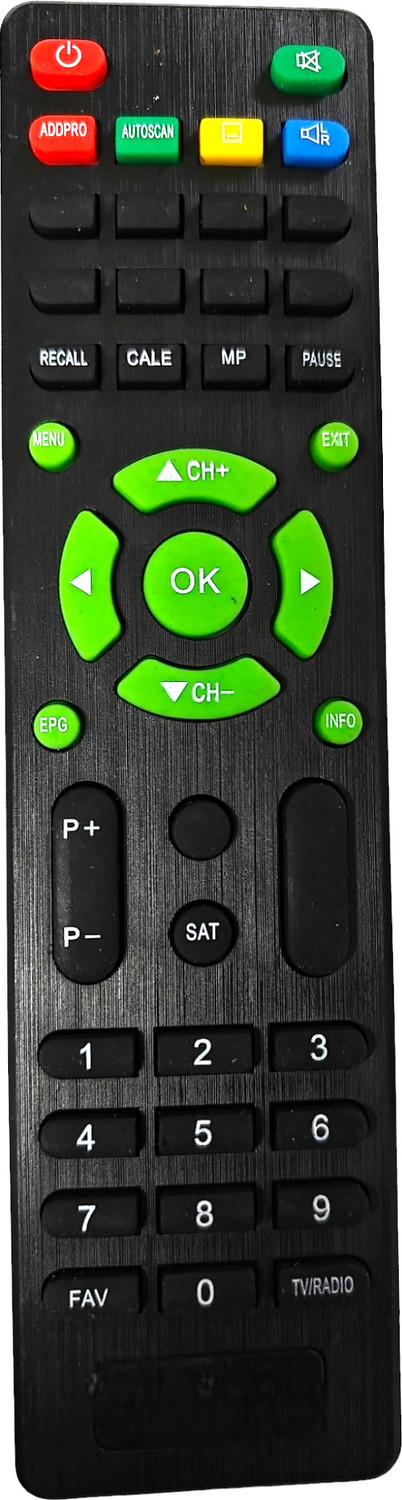 Ehop Hd26 Dth Remote, Compatible With Free Dish Dth Remote Stc Remote Controller 7
