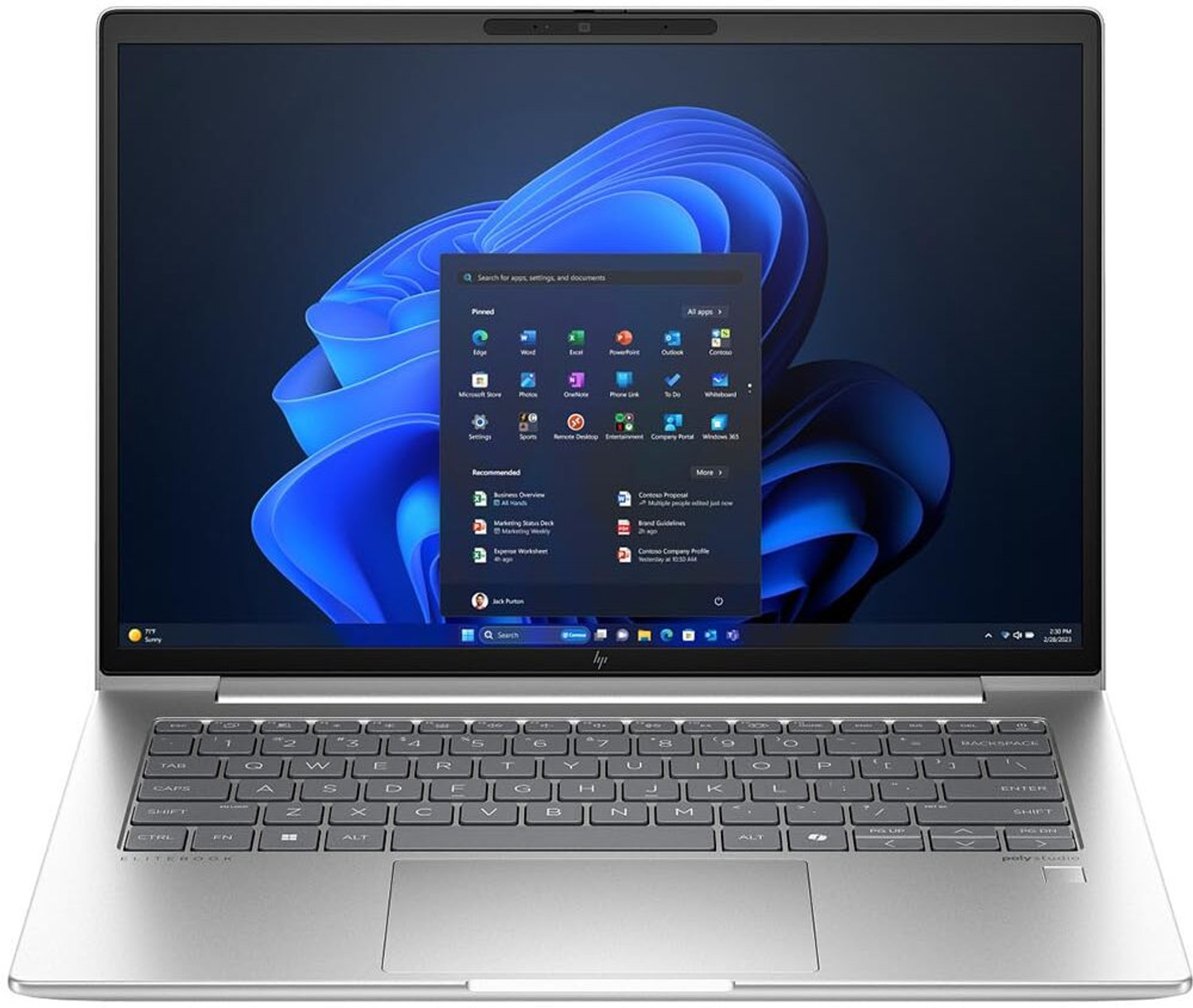 Hp Elitebook 845 G11 Amd Ryzen 5 8540U - (16 Gb/512 Gb Ssd/Windows 11 Pro) Elitebook 845 G11 Business Laptop 3