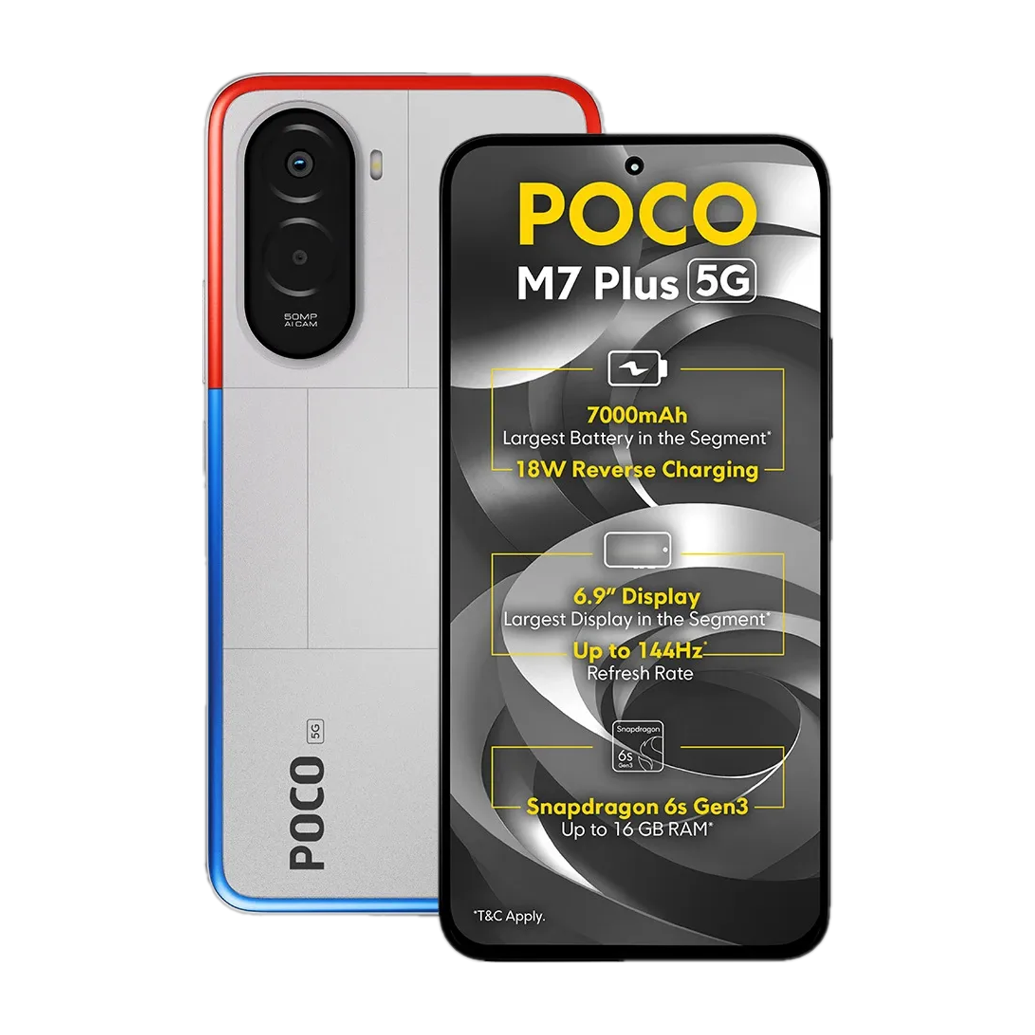 Poco M7 Plus 5G (Chrome Silver, 128 Gb) 1