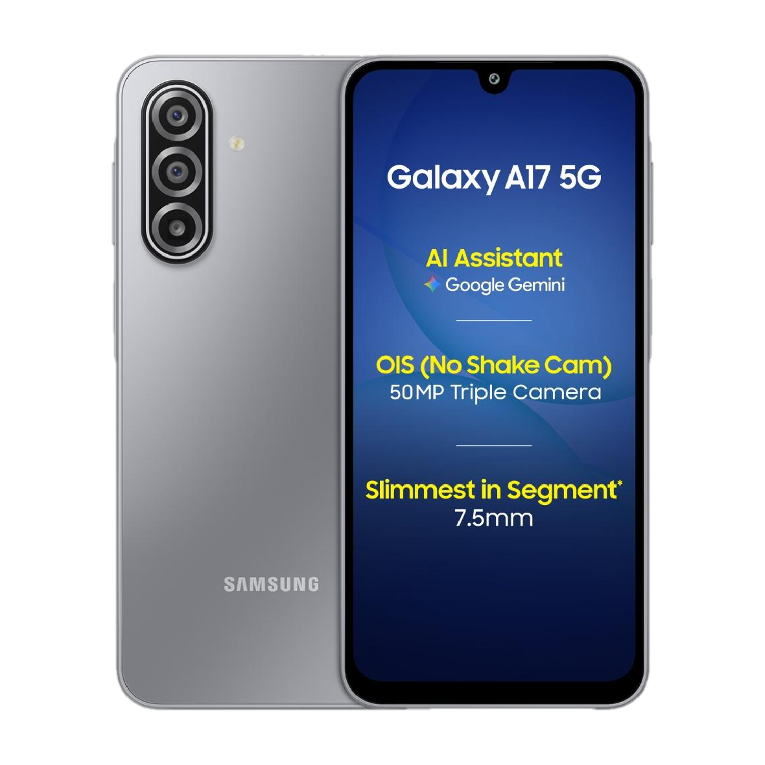 Samsung Galaxy A17 5G (Gray, 256 Gb) 1