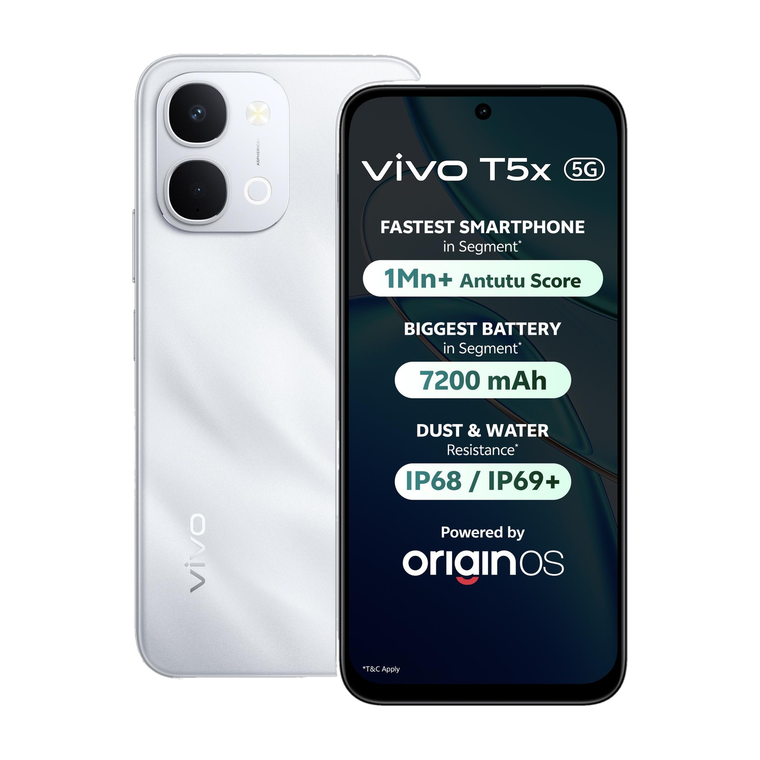 Vivo T5X 5G (Star Silver, 128 Gb) 1