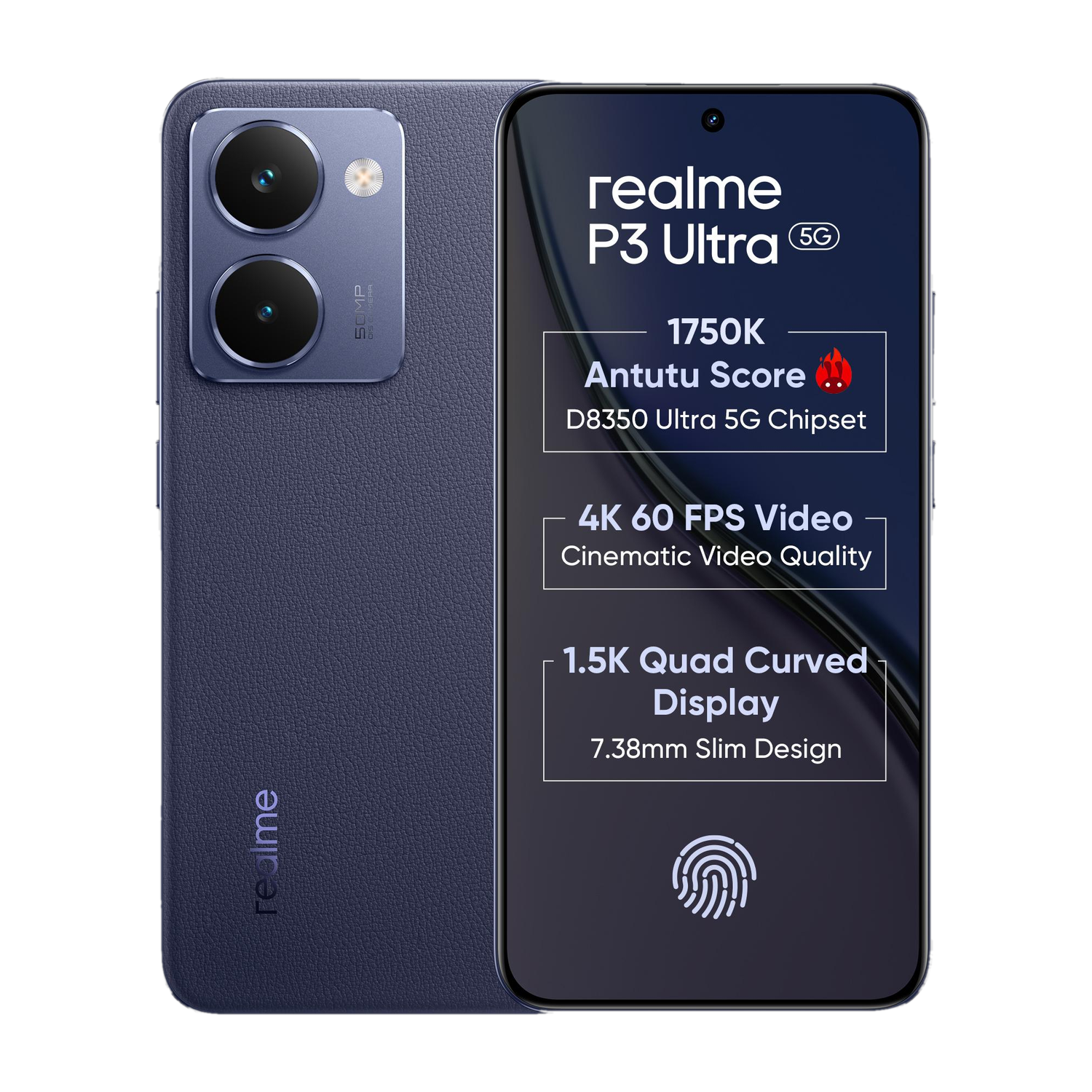 Realme P3 Ultra 5G (Neptune Blue, 128 Gb) 1