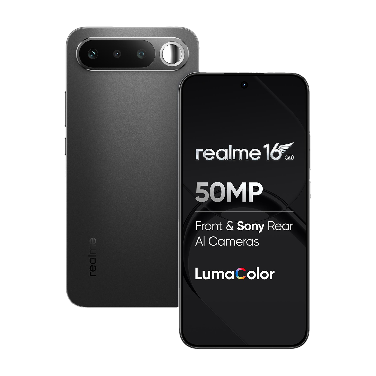 Realme 16 5G (Air Black, 256 Gb) 1