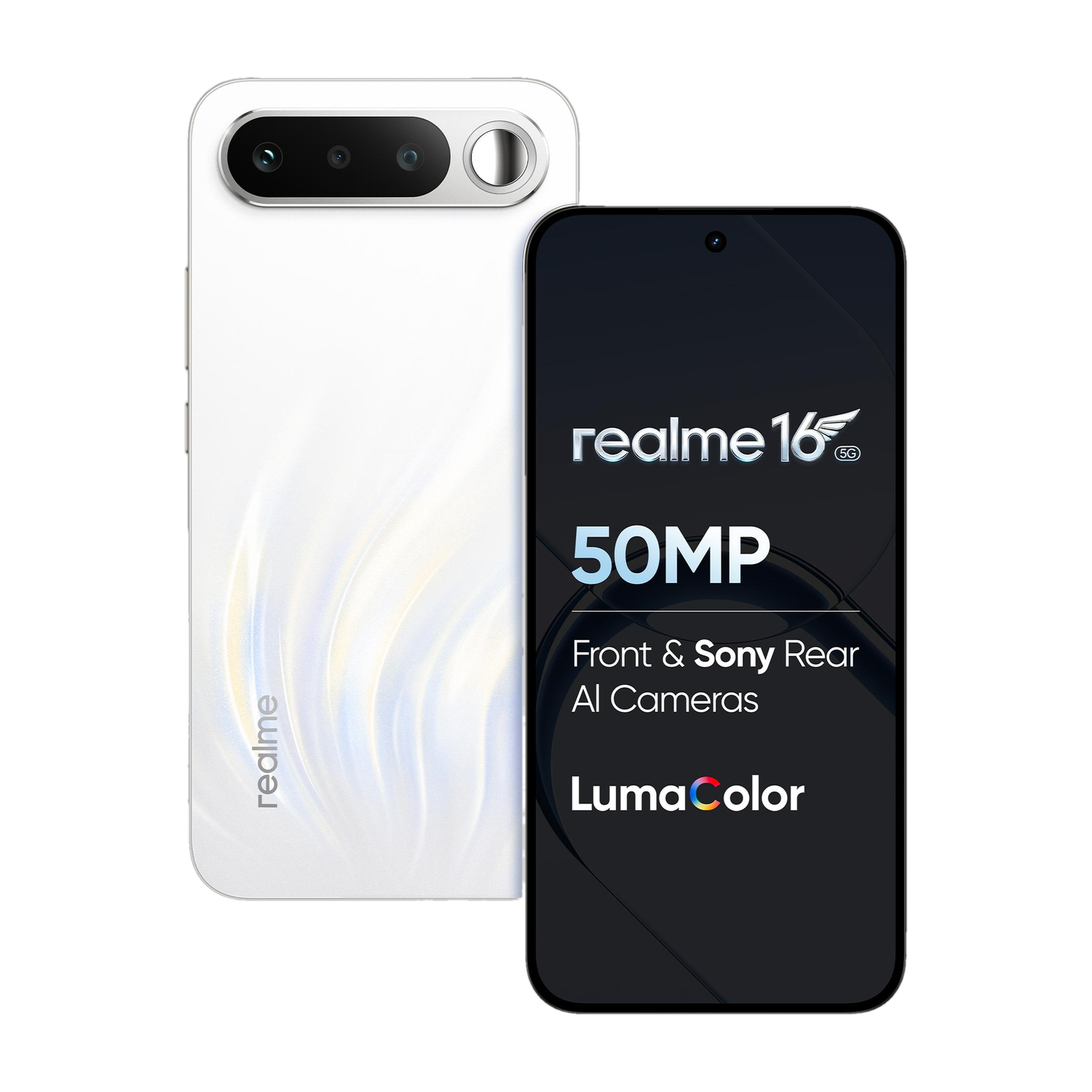 Realme 16 5G (Air White, 128 Gb) 1
