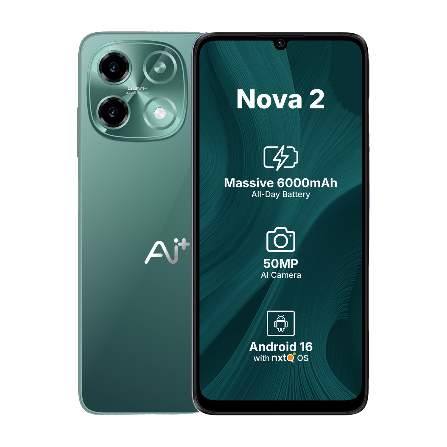 Ai+ Nova 2 5G (Green, 64 Gb) 1