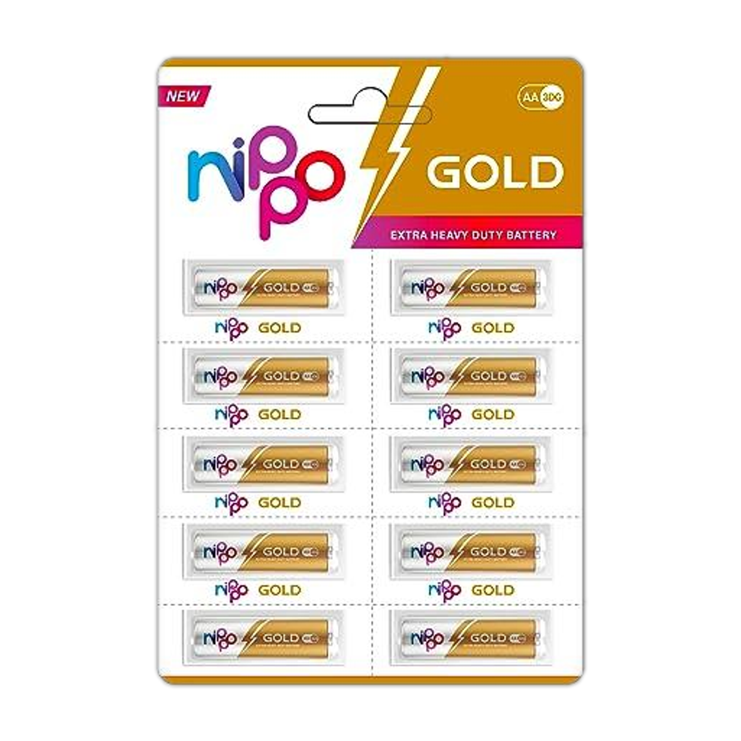 Nippo 3 Dg Zinc Carbon Aa Battery 1