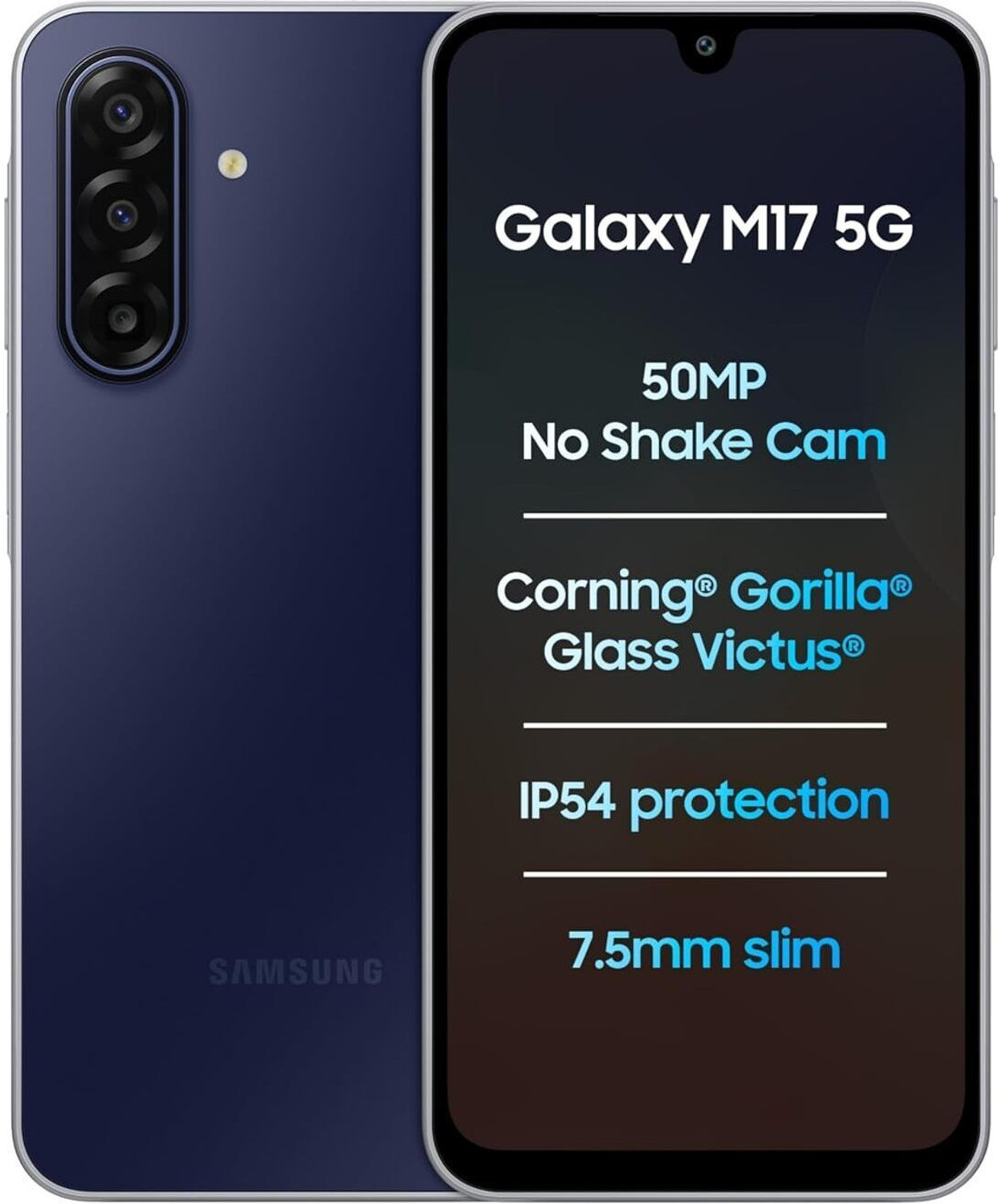 Samsung Galaxy M17 5G (Sapphire Black, 128 Gb) 1