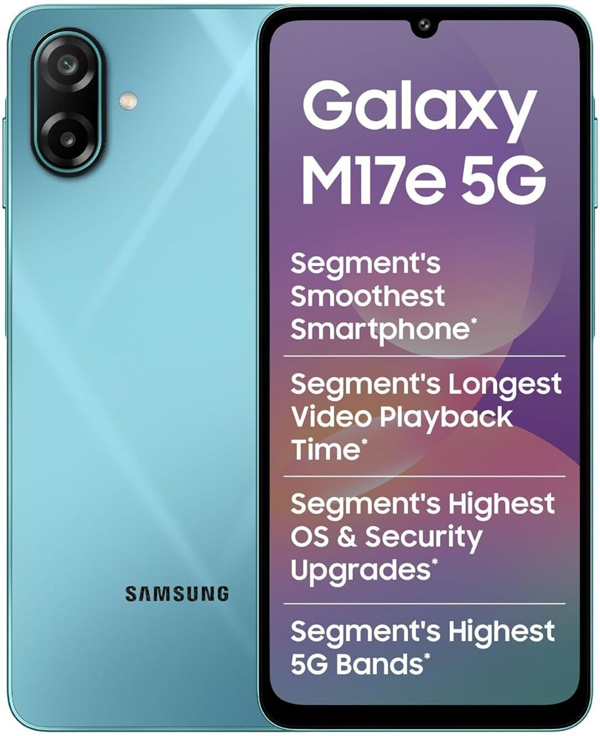 Samsung Galaxy M17E 5G (Blitz Blue, 128 Gb) 1