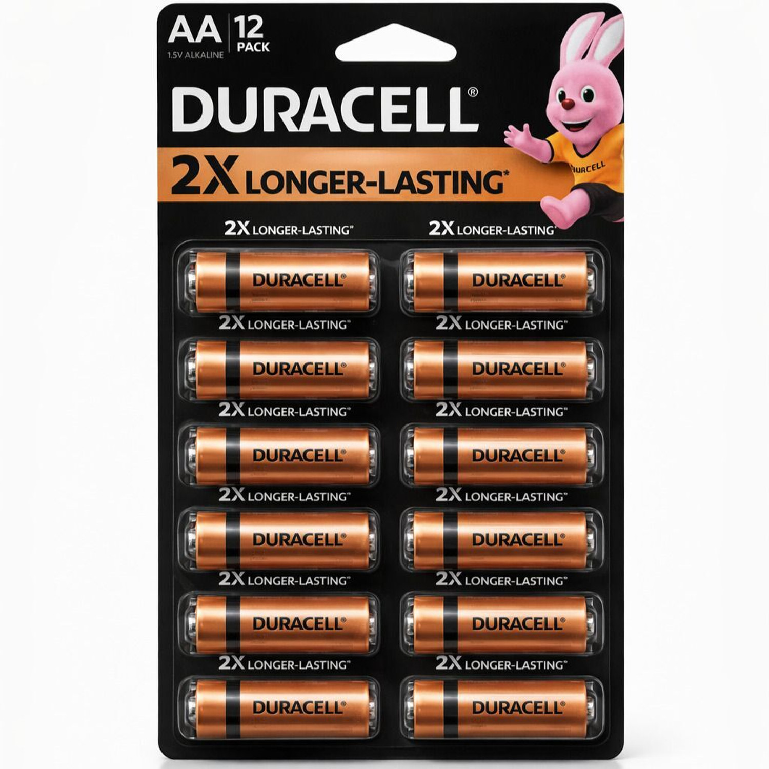 Duracell Heavy Duty Aa Alkaline 1.5V Lr6 - Long Lasting Power For Home Devices Battery 1