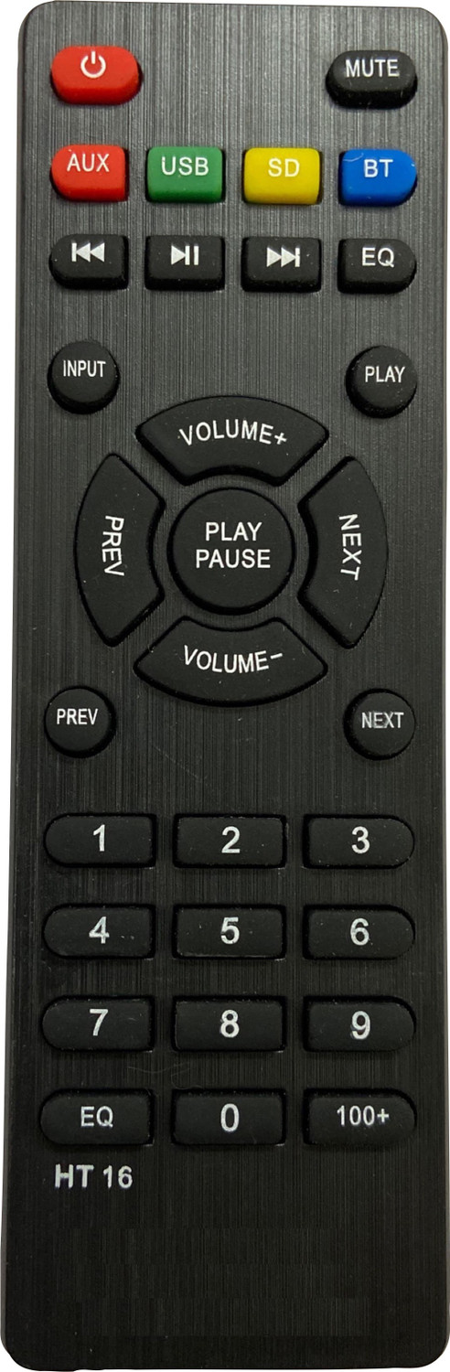 Shieldguard Home Theater System Remote Control No. 279, Compatible For Home Theater Zebronics Remote Controller 1