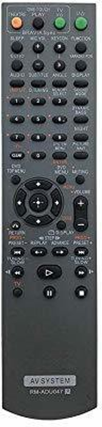 Hybite Remote Compatible For Sony Av Music System Home Theater Rm-Adu047 Remote Control Sony Remote Controller 65