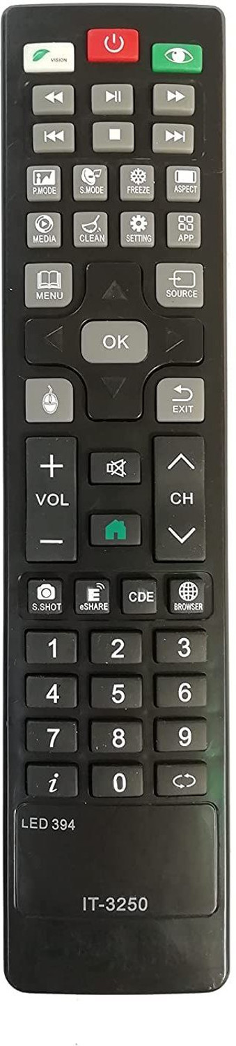 Bhaltech It-3250 Led394 Led Lcd Smart Tv Universal Compatible For Amstrad Remote Controller 49