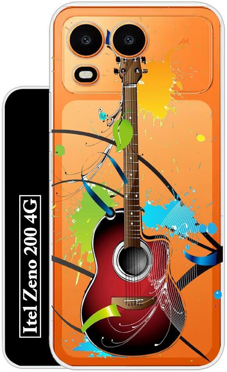 Snazzy Back Cover For Itel Zeno 200 4G 15
