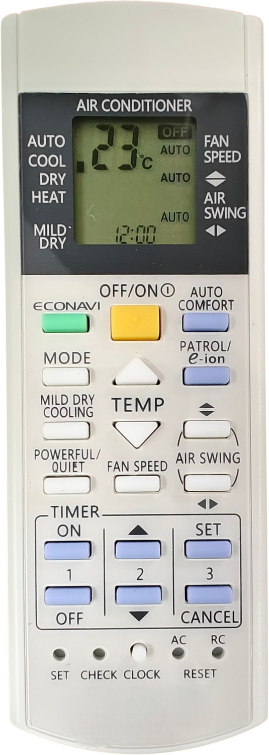 Ehop K-Pn1122 Universal Remote Control For Ac Panasonic Remote Controller 17