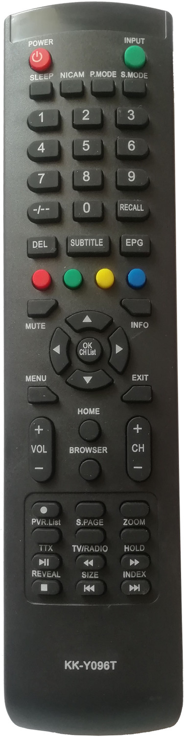 Lipiworld Kk-Y096T Led Smart Tv Remote ( Old Remote Exactly Same Remote Will Only Work) Compatible For Mitashi Tv Remote Controller 1