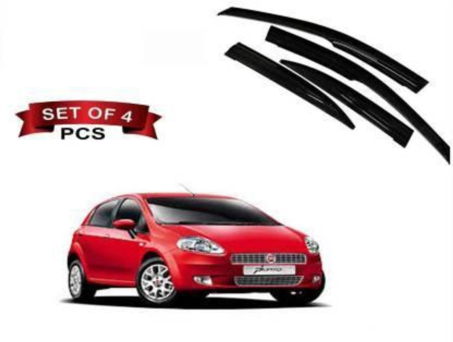 Carshade For Non-Convertibles Front, Rear Wind Deflector 1
