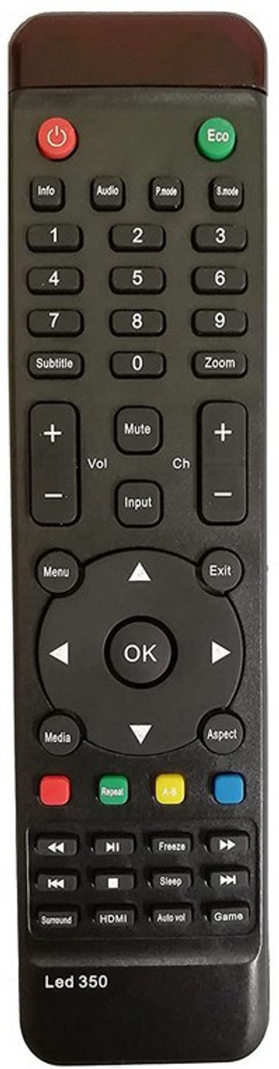 Tve Led 350 Led Lcd Smart Tv Remote Control Compatible For Wybor Remote Controller 1