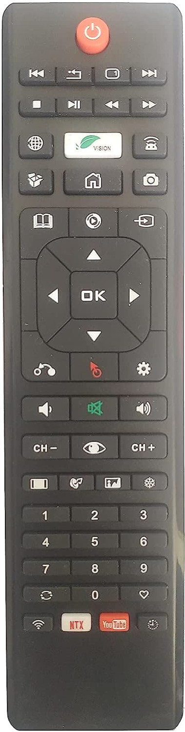 Bhaltech Led Lcd Smart Tv Remote Control Compatible For Kevin Tv Remote Controller 3