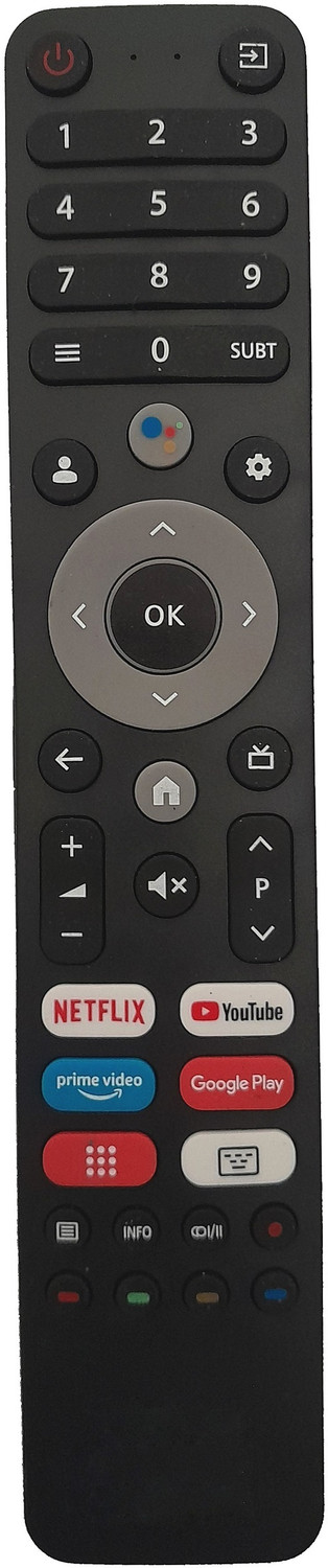 Lipiworld Led Smart Tv Remote Control [Non-Voice] Compatible For Impex Led Tv Remote Controller 1