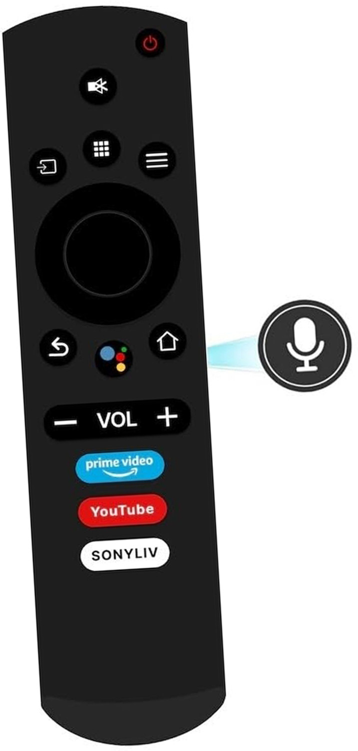 Elekpia Thomson Led Tv Remote Compatible For Smart Led Tv (Voice Function) Thomson Remote Controller 3