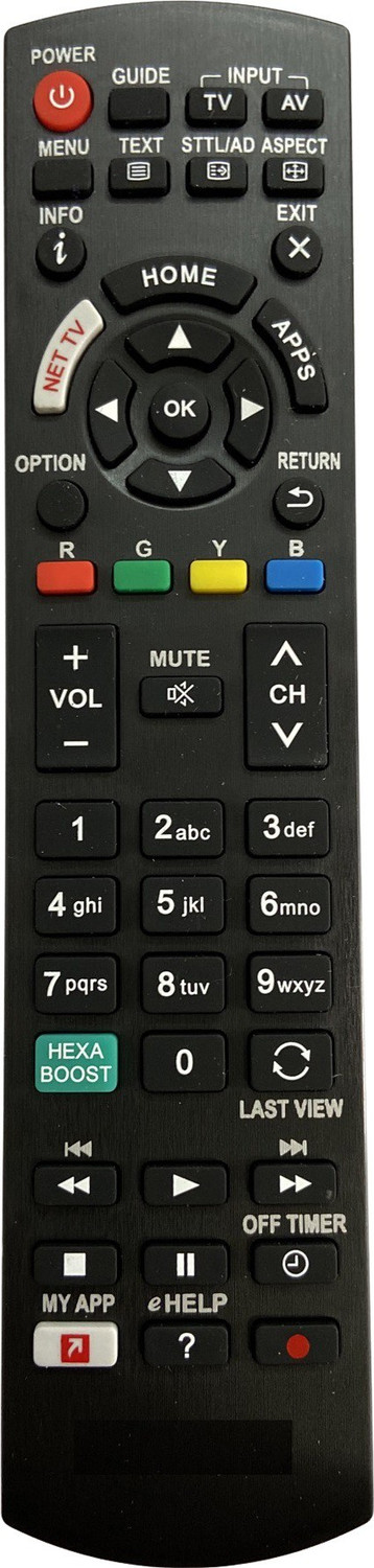 Shieldguard Led Tv Remote Control Compatible For Almost All Led Tv Panasonic Remote Controller 3