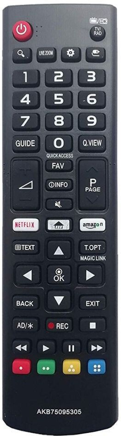 Hybite Lg Compatible Remote For Led Lcd 4K Uhd Smart Tv With Prime Netflix Functions Works With Magic Led / Uhd Remote Controller 5