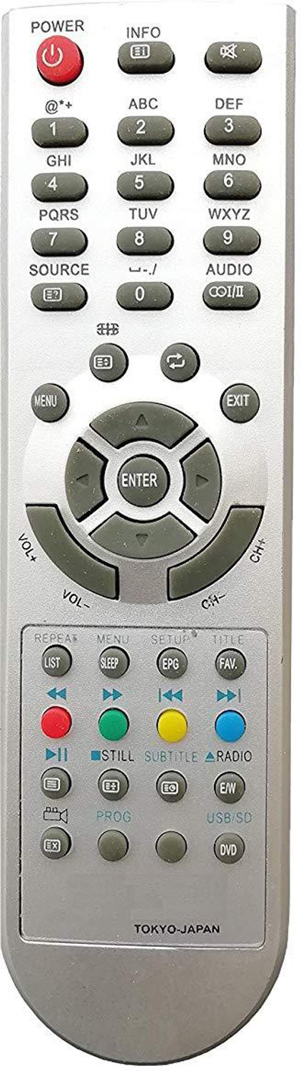 Lipiworld Ak4429 Remote Controller Compatible For Akai Led Lcd Tv Akai Remote Controller 3