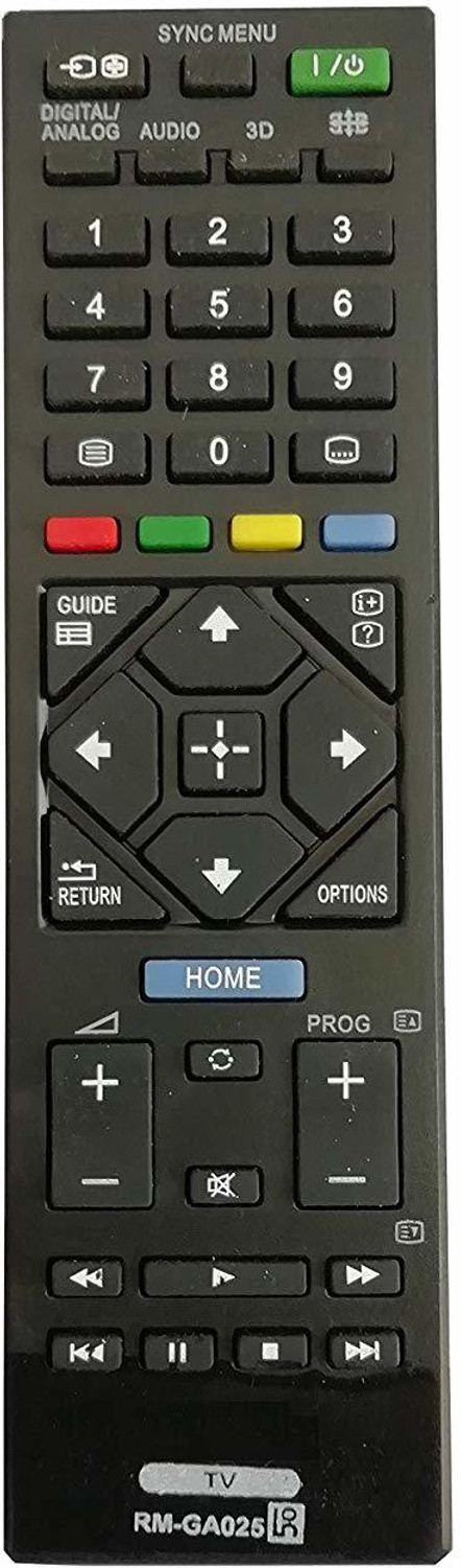 Lipiworld Rm-Ga025 Remote Control Compatible For Lcd Led Tv With 3D Function Sony Remote Controller 1
