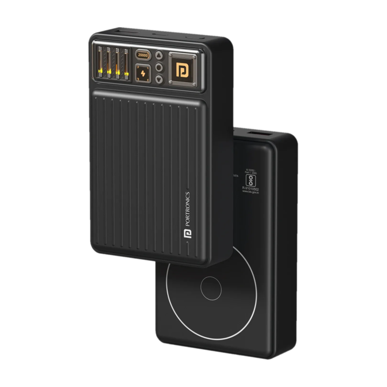 Portronics 20000 Mah 22.5 W Wireless Compact Power Bank 5