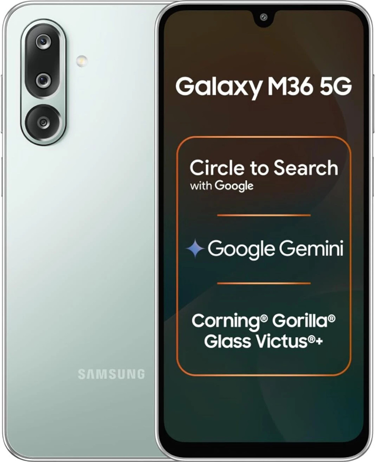 Samsung M36 5G (Light Green, 256 Gb) 3