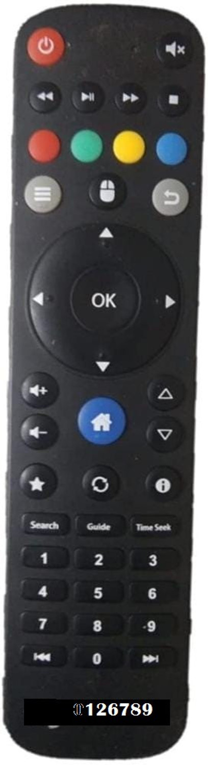 Nij Mm-126789 Tv Compatible For Canvas 3 Pro Smart Led Lcd Tv Remote Control Micromax Remote Controller 1