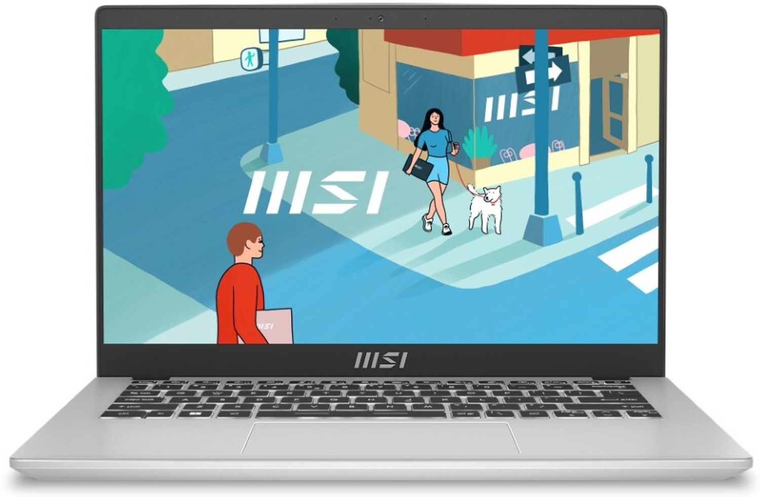 Msi Modern 14 C13M Intel Core I3 13Th Gen 1315U - (8 Gb/512 Gb Ssd/Windows 11 Home) Modern 14 C13M-115In Thin And Light Laptop 1