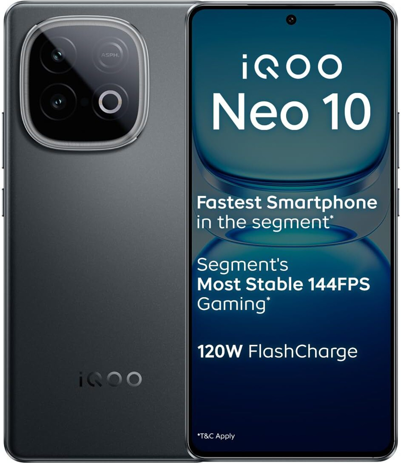 Iqoo Neo 10 (Asphalt Black, 256 Gb) 3