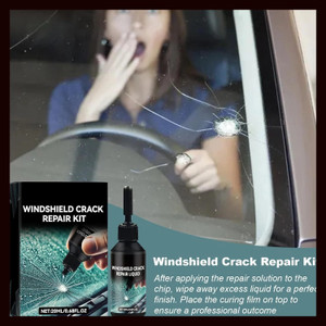 Goclick New_Car Windshield Crack Repair Fluid Upgraded Glass Quick And Easy Windshield Repair Kit 9
