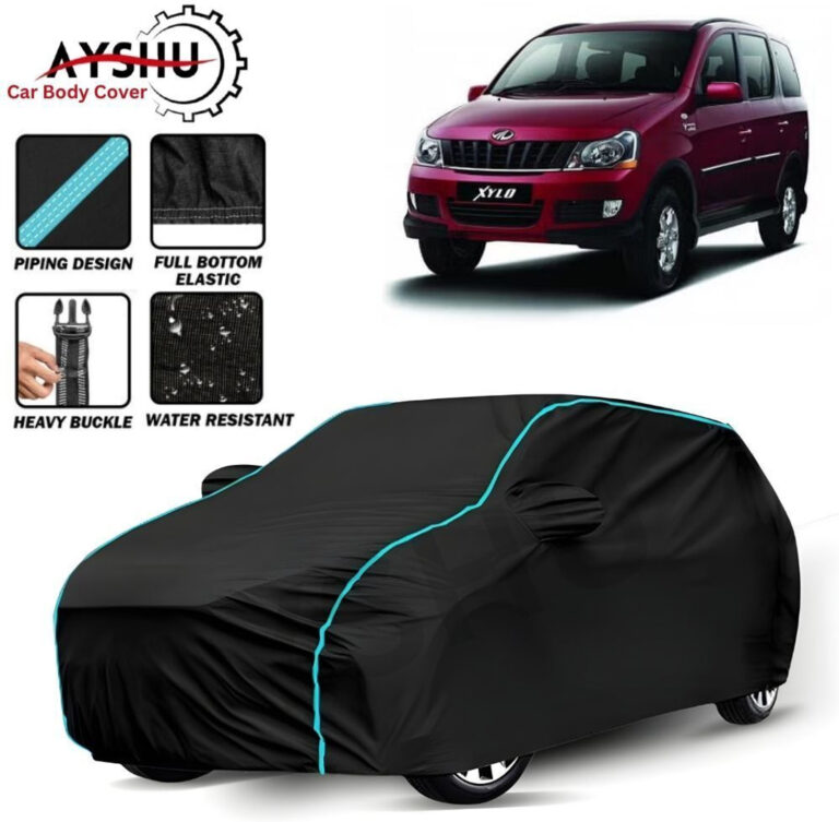 Ayshu Car Cover For Mahindra Xylo, Xylo D2, Xylo E4, Universal For Car (With Mirror Pockets) 7