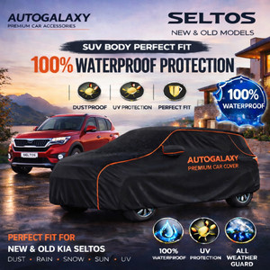 Autogalaxy Car Cover For Kia Seltos (With Mirror Pockets) 1
